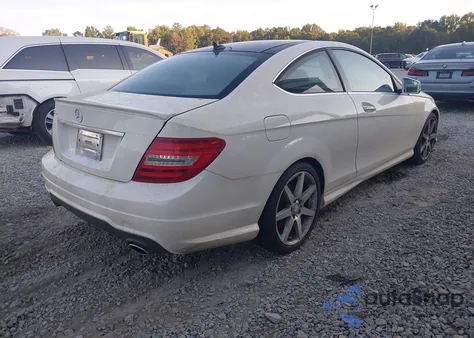 2013 Mercedes-Benz C 350 Sport from USA, damaged, VIN WDDGJ5HB8DG041946
